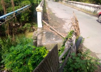 Jembatan Rusak Ancam Akses Utama ke Kota Rembang