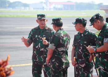 Pangdam IV/Diponegoro Dampingi Panglima TNI Launching SPPG 01 Lanud Adi Soemarmo Boyolali