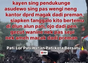 Warga Pati Desak Pemerintah Pusat Turun Tangan, Minta Presiden Prabowo dan Gubernur Segera Copot Bupati Sudewo Demi Kondusivitas Daerah