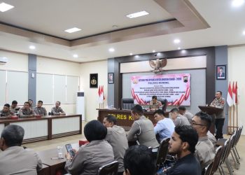 Persiapan Operasi Keselamatan Candi 2026, Polres Kendal Gelar Lat Pra Ops guna Wujudkan Kamseltibcarlantas yang Kondusif