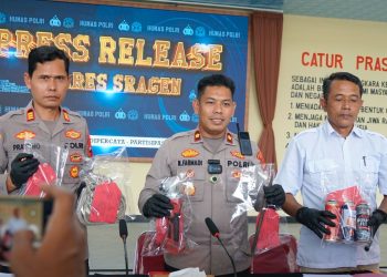 Dalam Dua Bulan, Polres Sragen Bongkar 26 Perkara Kriminal, 37 Tersangka Diciduk, Satu Perkara Curanmor Jadi Sorotan