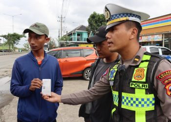 Operasi Keselamatan Candi 2026: Satlantas Polres Kendal Tindak Tegas Pemotor Lawan Arus di Kaliwungu