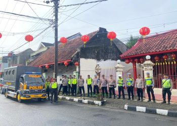 Polisi Gelar Patroli Pengamanan Perayaan Imlek 2026 di Jepara