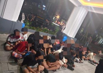 Tim Sparta Polresta Surakarta Gagalkan Aksi Perang Sarung, 32 Remaja Diamankan