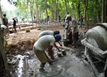 Merangkai Asa di Atas Sungai Cikawung, Jembatan Perintis Garuda Satukan Dua Desa di Wanareja