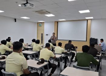 Satbinmas Polres Jepara Tanamkan Wawasan Antinarkoba dan Komunikasi Efektif kepada Satpam