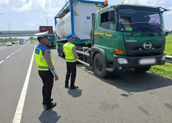 Polda Jateng; Pemudik Di Himbau Tidak Beristirahat di Bahu Jalan Tol