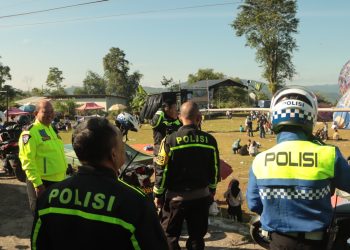 Polres Wonosobo Siaga Pasca Operasi Ketupat, KRYD Jaga Kondusivitas Jalur Wisata Dieng