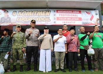 May Day 2026 di Kendal, Polres Fasilitasi Motoran dan Dialog Buruh Bersama Forkopimda