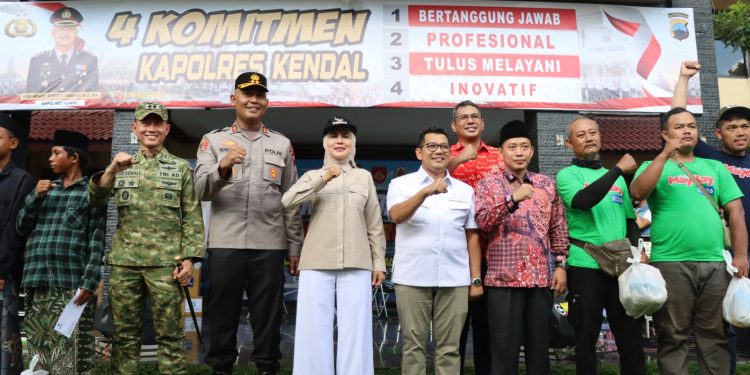May Day 2026 di Kendal, Polres Fasilitasi Motoran dan Dialog Buruh Bersama Forkopimda