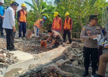 Masjid Al Jihad Mulai Dibangun, Koramil Kalijambe Perkuat Sinergi Warga Bangun Sarana Ibadah