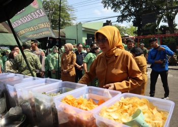 Bazar Murah Kodim Hadirkan Senyum Warga Jelang HUT TNI ke-81 Dan HUT Kodam IV/Diponegoro Ke-76