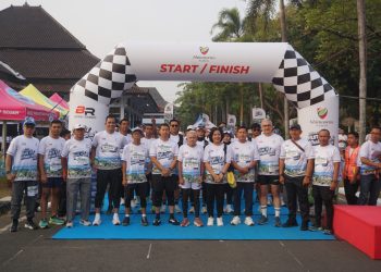 Dandim 0736/Batang Turut Ramaikan Kegiatan Even Bhimasena Run For Whale Shark 2026