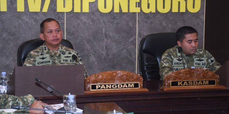 Pangdam IV/Diponegoro Ikuti Evaluasi Percepatan KDKMP
