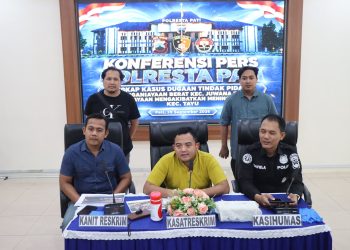 Polisi Pati Tangkap Pelaku Penganiayaan Berat di Juwana, Sabit Diamankan sebagai Barang Bukti