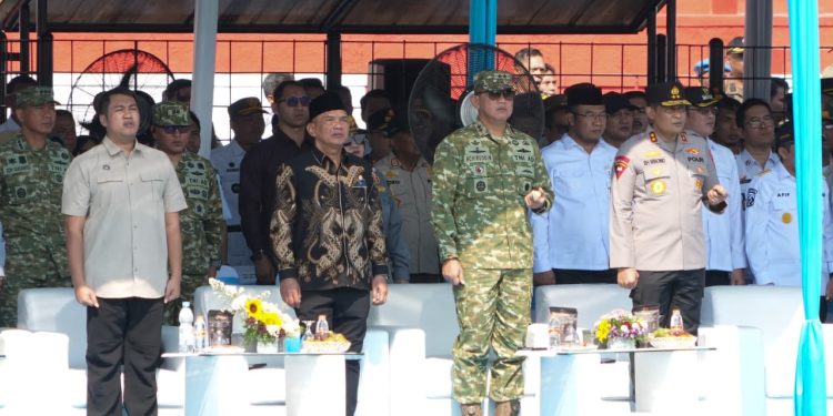 Apel Akbar Satlinmas se-Jawa Tengah Dihadiri Pangdam IV/Diponegoro