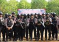 Ditsamapta Polda Jateng Supervisi Kesiapan Polisi Hadapi Situasi Dinamis, Uji Senjata Laras Licin di Lapangan Srimulyo Sragen