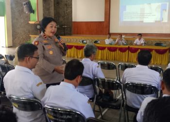 Polisi Pati Edukasi 80 Guru SMKN 2 Pati soal Bahaya Perundungan