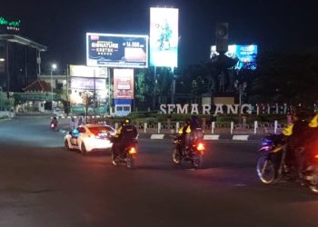 Polisi Gelar Patroli Gabungan Skala Besar Antisipasi Gangster dan Balap Liar Di Semarang, Jamin Kamtibmas Selama Pilkada 2024