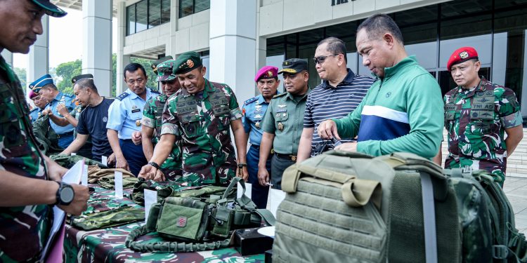 Pangkostrad Hadiri Gelar Perlengkapan Kaporlap dan Kapsatpal Satgas Opsdagri 2025