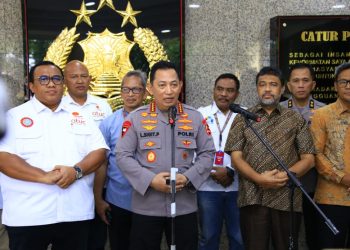 Terima Audiensi Para Buruh, Kapolri Apresiasi Upaya Menjaga Ruang Demokrasi