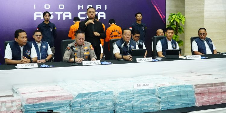 Sita Rp78,1 Miliar dari Judol Internasional, Komitmen Polri atas Asta Cita Presiden Prabowo