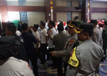 Gerak Cepat, Polisi Redam Ketegangan Antar Pendukung saat Debat Paslon di Purbalingga