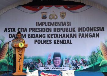 Polres Kendal Gelar Program Ketahanan Pangan Dukung Implementasi Asta Cita Presiden di Bidang Pertanian