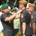 Tongkat Komando Kepemimpinan Yonarmed 3/NP Diserahkan Kepada Mayor Arm Daliman Kurnia Aji