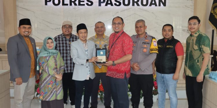 DPRD Jawa Timur Kunjungi Polres Pasuruan, Bahas Persiapan Pengamanan Pilkada