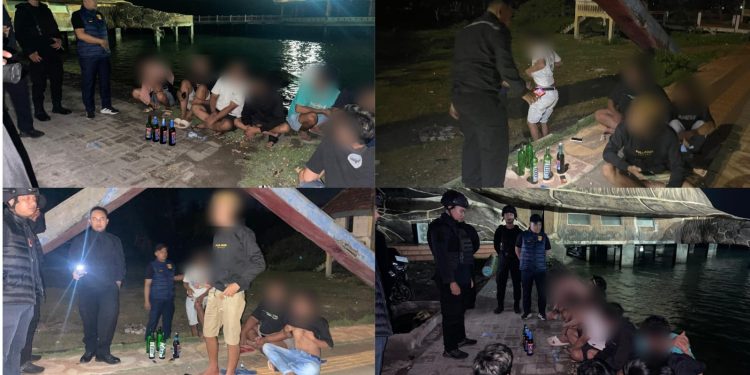 Terima Aduan Dari Masyarakat, Tim Patroli Siraju Polres Jepara Bubarkan Pesta Miras