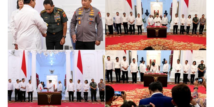 Dikirimkan berita Puspen TNI. Terima kasih atas bantuannya 🙏🏾🙏🏾Panglima TNI Hadiri Penandatanganan PP Penghapusan Piutang Macet UMKM di Istana Negara