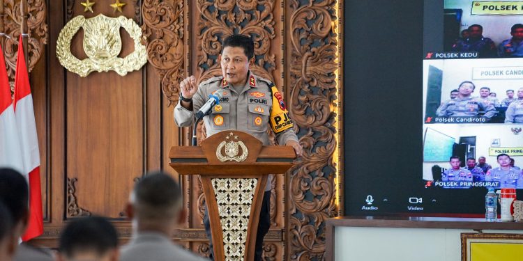 Kapolda Jateng Cek Kesiapan Pengamanan Pilkada 2024 Ekswil Kedu