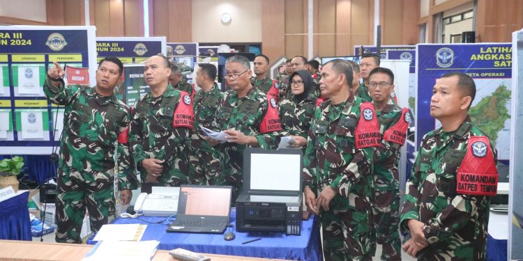 Hari Kedua Latihan Angkasa Yudha 2024 Kogasudgab Alpha Matangkan Penyusunan Tugas dan Strategi di Palagan Operasi