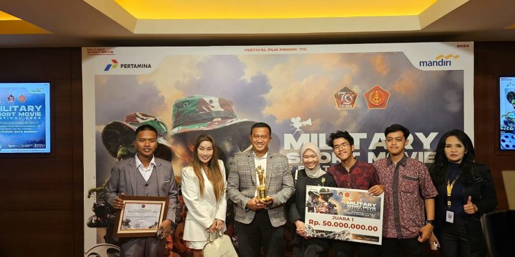 Jakarta, 10 November 2024″Ayah Aku Rindu” Film Karya Yonif 330 Divif 1 Kostrad, Juara 1 Ajang Military Short Movie Festifal 2024