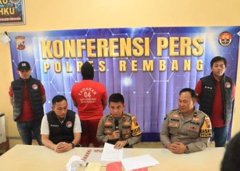 Di bekuk Sat Resnarkoba Polres Rembang, Warga Kragan Kedapatan Miliki Narkotika Jenis Sabu