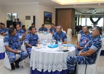 Pangkoops Udara I Saksikan secara virtual Manuver Lapangan dan Fire Power Demo (FPD) Latihan AYU 2024