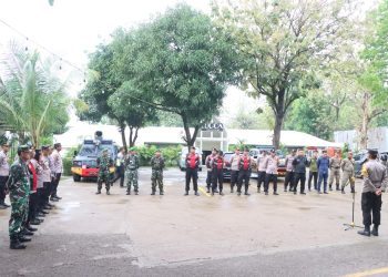 Amankan Rapat Pleno Terbuka di KPU, Segini Jumlah Personel TNI-Polri di Jepara Diturunkan