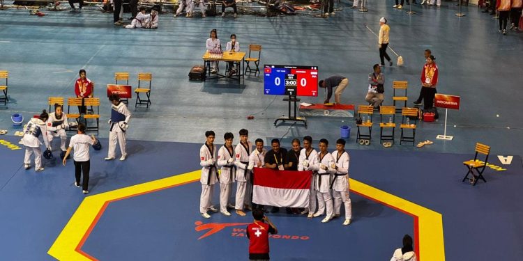 Ikuti  Kejuaraan Terbuka Quang Ninh Vietnam, Taekwondo Garuda Bhayangkara Presisi Polri Raih 8 Emas