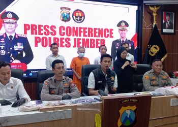 Polres Jember Berhasil Menangkap Tersangka Penyebab Tewasnya Wanita Paruh Baya di Tanggul