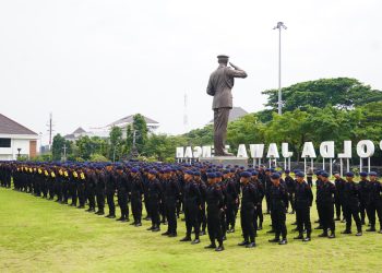 Sukses Amankan Pilkada, Polda Jateng Lepas Kepulangan 300 Personil BKO Korps Brimob Polri