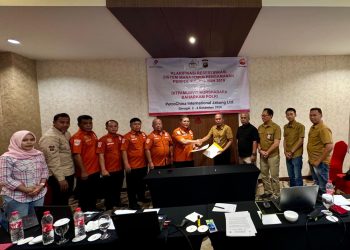 Ditpamobvitnas Korsabhara Baharkam Polri Lakukan Sistem Manajemen Pengamanan di Petrochina Jabung International Ltd