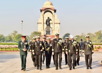 Lawatan Lanjutan di India, Kasal Sempatkan Courtesy Call Kepada Beberapa Pejabat Militer India