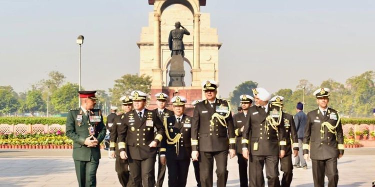 Lawatan Lanjutan di India, Kasal Sempatkan Courtesy Call Kepada Beberapa Pejabat Militer India