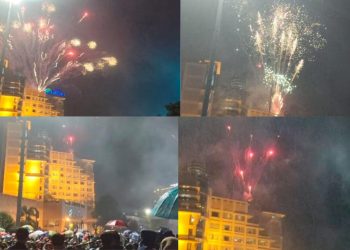 Pesta Kembang Api di Simpang Lima Semarang: Momen Pergantian Tahun yang Penuh Kemeriahan