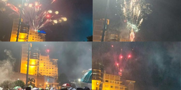 Pesta Kembang Api di Simpang Lima Semarang: Momen Pergantian Tahun yang Penuh Kemeriahan