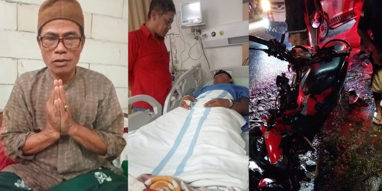 Sugito, Warga Demak, Ucapkan Terima Kasih kepada Grib Jaya atas Pendampingan Putranya yang Kecelakaan di Karanganyar