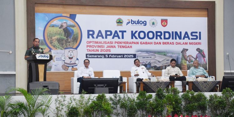 Kodam IV/Diponegoro Dukung Upaya Bulog Serap Gabah Petani di Jawa Tengah