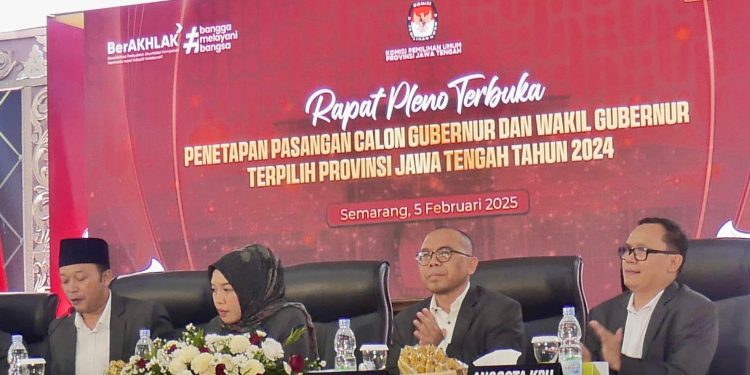 Tetapkan Luthfi-Yasin Paslon Terpilih, KPU Serahkan Putusan ke DPRD untuk Usulan Pelantikan