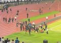 Kericuhan Suporter Warnai Laga Persija vs Persib di Bekasi